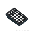 5 AXIS apstrādes mehāniskā tastatūra anodēta alumīnija plāksne